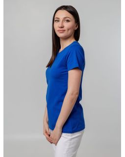 Футболка женская T-bolka Stretch Lady, ярко-синяя (royal)-foto12