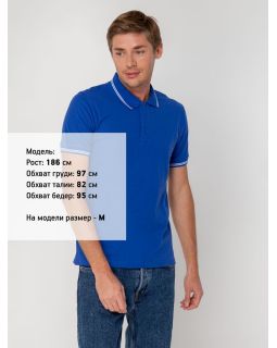 Рубашка поло Virma Stripes, ярко-синяя-foto7