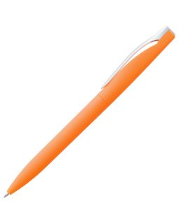 Ручка шариковая Pin Soft Touch, оранжевая-foto6