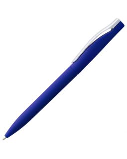 Ручка шариковая Pin Soft Touch, синяя-foto6