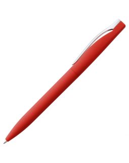 Ручка шариковая Pin Soft Touch, красная-foto6