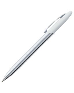 Ручка шариковая Dagger Soft Touch, белая-foto3