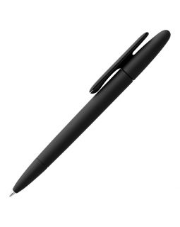 Ручка шариковая Prodir DS5 TRR-P Soft Touch, черная-foto2