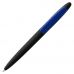 Ручка шариковая Prodir DS5 TRR-P Soft Touch, черная с синим