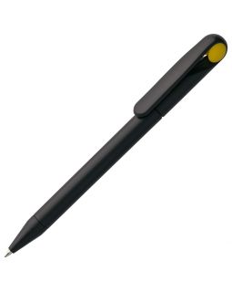 Ручка шариковая Prodir DS1 TMM Dot, черная с желтым