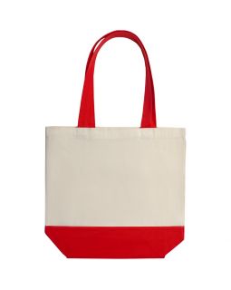 Холщовая сумка Shopaholic, красная-foto3