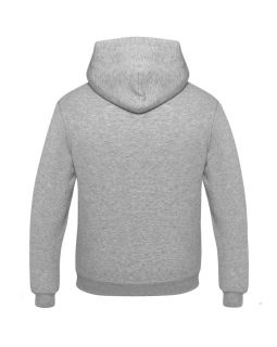 Толстовка Hooded, серый меланж-foto3