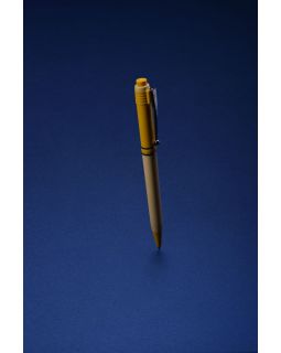 Ручка шариковая Raja Shade, желтая-foto3