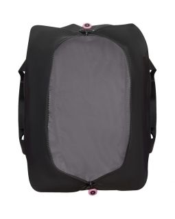Сумка дорожная Compact Neon, черная с розовым-foto6