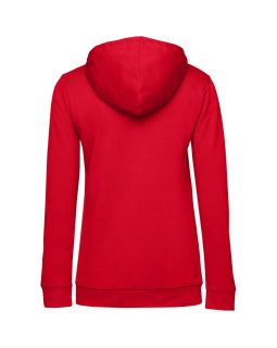 Толстовка с капюшоном женская Hoodie, красная-foto3