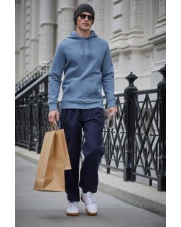 Толстовка с капюшоном унисекс King, бордовая-foto4