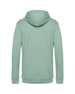 Толстовка с капюшоном унисекс Hoodie, серо-зеленая-foto18