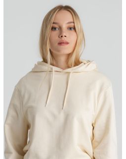 Толстовка с капюшоном унисекс Hoodie, светло-желтая-foto11