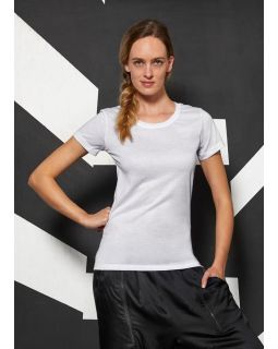 Футболка женская Sublimation, белая-foto3