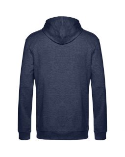 Толстовка с капюшоном унисекс Hoodie, синий меланж-foto21