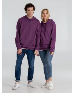 Толстовка с капюшоном унисекс Hoodie, фиолетовый меланж-foto3