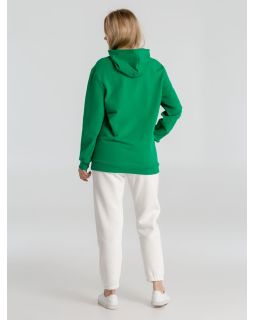 Толстовка с капюшоном унисекс Hoodie, зеленая-foto9