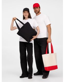 Холщовая сумка Shopaholic, красная-foto13
