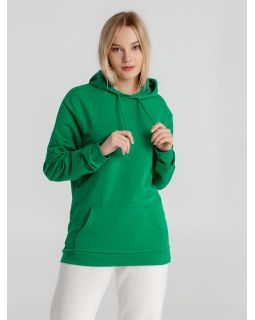 Толстовка с капюшоном унисекс Hoodie, зеленая-foto11