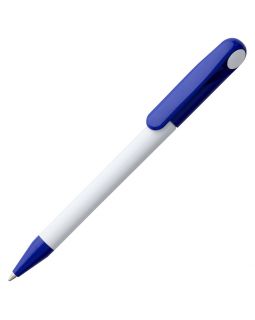 Ручка шариковая Prodir DS1 TPP, белая с синим