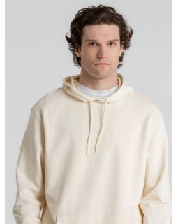 Толстовка с капюшоном унисекс Hoodie, светло-желтая-foto6