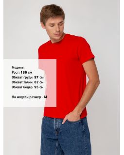 Футболка мужская T-bolka Stretch, красная-foto9