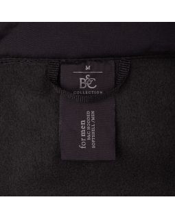Куртка мужская Hooded Softshell черная-foto2