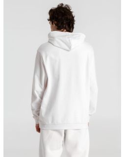 Толстовка с капюшоном унисекс Hoodie, белая-foto11