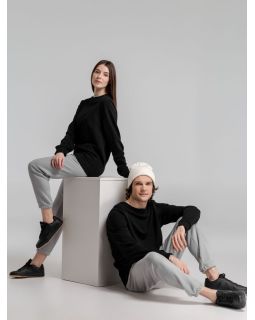 Свитшот унисекс BNC Inspire (Organic), черный-foto3