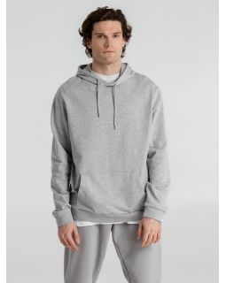 Толстовка с капюшоном унисекс Hoodie, серый меланж-foto2