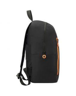 Складной рюкзак Compact Neon, черный с оранжевым-foto5