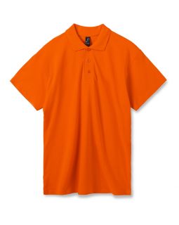 Рубашка поло мужская Summer 170, оранжевая