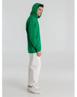Толстовка с капюшоном унисекс Hoodie, зеленая-foto5