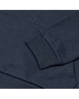 Толстовка с капюшоном унисекс Hoodie, синий меланж-foto15