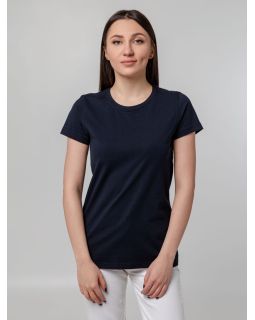 Футболка женская T-bolka Stretch Lady, темно-синяя (navy)-foto7