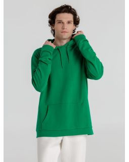 Толстовка с капюшоном унисекс Hoodie, зеленая-foto7