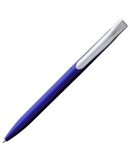 Ручка шариковая Pin Silver, синий металлик-foto4