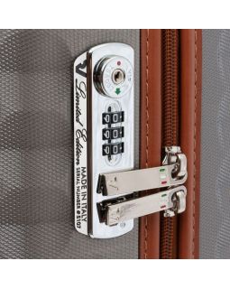 Чемодан E-Lite S, бежевый-foto7