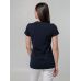 Футболка женская T-bolka Stretch Lady, темно-синяя (navy)