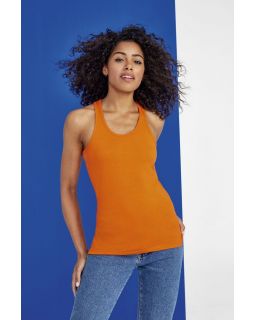 Майка женская Justin Women, белая-foto3
