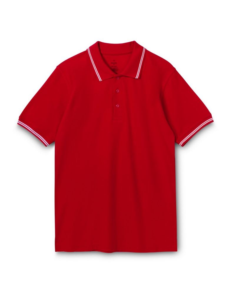 Рубашка поло Virma Stripes, красная