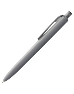 Ручка шариковая Prodir DS8 PRR-T Soft Touch, серая-foto3