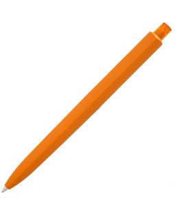 Ручка шариковая Prodir DS8 PRR-T Soft Touch, оранжевая-foto3