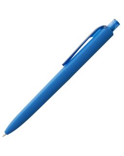 Ручка шариковая Prodir DS8 PRR-T Soft Touch, голубая-foto3