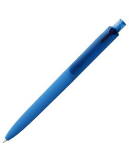 Ручка шариковая Prodir DS8 PRR-T Soft Touch, голубая-foto5