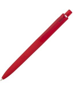Ручка шариковая Prodir DS8 PRR-T Soft Touch, красная-foto3