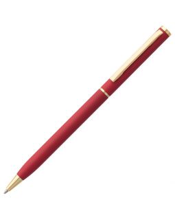 Ручка шариковая Hotel Gold, ver.2, матовая красная