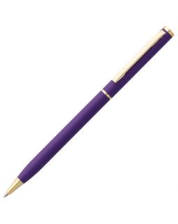 Ручка шариковая Hotel Gold, ver.2, матовая фиолетовая