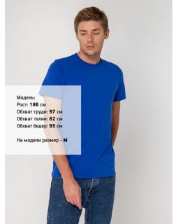 Футболка мужская T-bolka Stretch, ярко-синяя-foto12