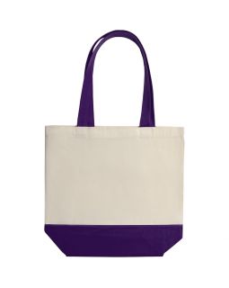 Холщовая сумка Shopaholic, фиолетовая-foto4